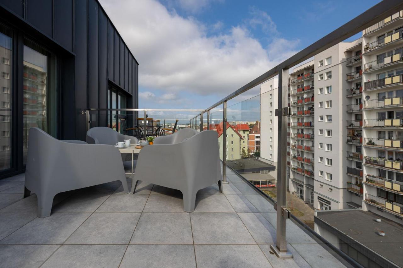 Apartament Z Tarasem W Centrum Swinoujscia By Noclegi Renters 斯维诺乌伊希切 外观 照片